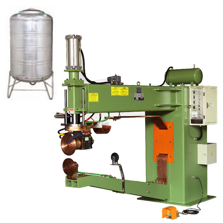 Máy hàn lăn ngang hàn bồn nước inox