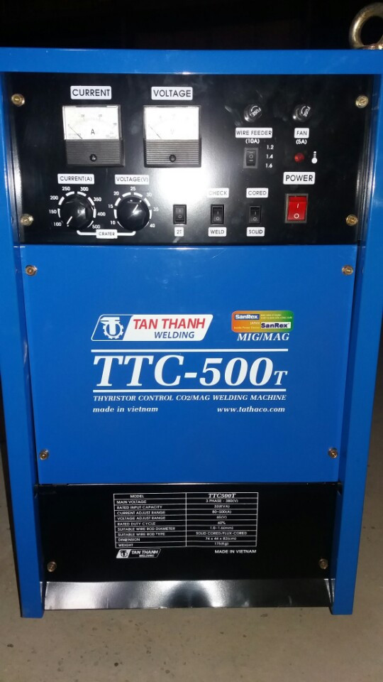 Máy hàn MIG Tân Thành TTC-500T